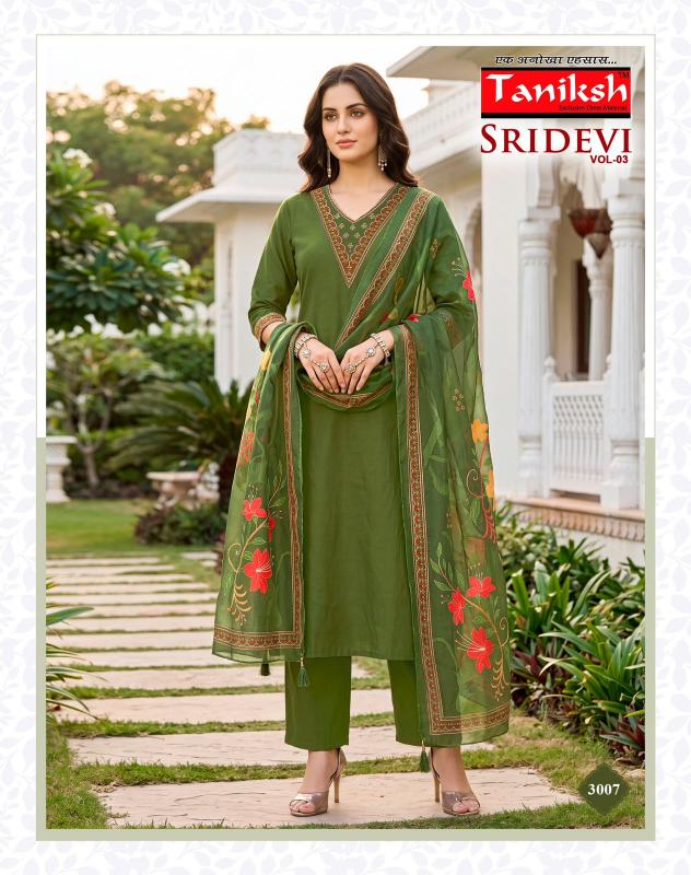 Taniksh sridevi vol 3 kurti wholesale online